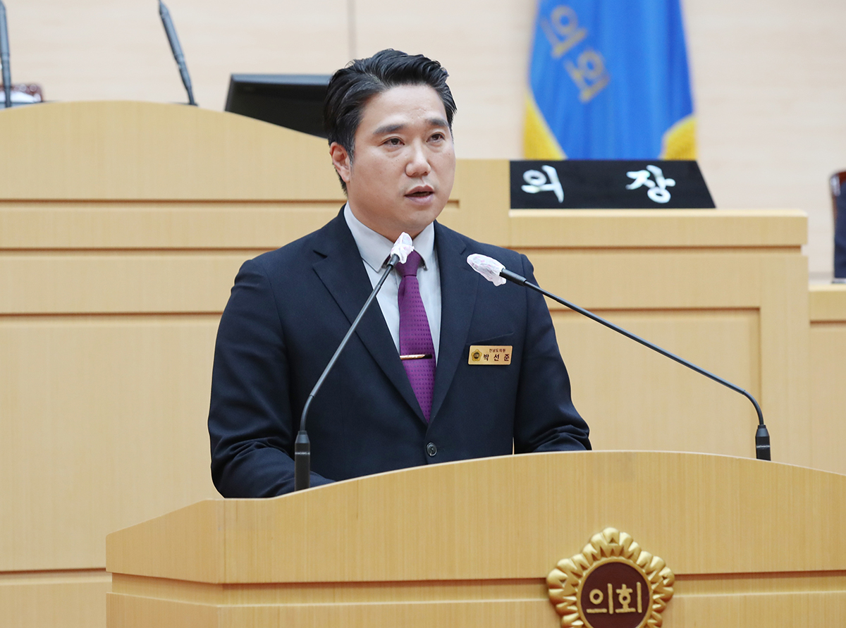 박선준 도의원, 포장 디자인 개발로 전통시장 상품 경쟁력 높여야